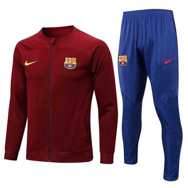 Chandal Barcelona 2022 2023 Rojo Azul